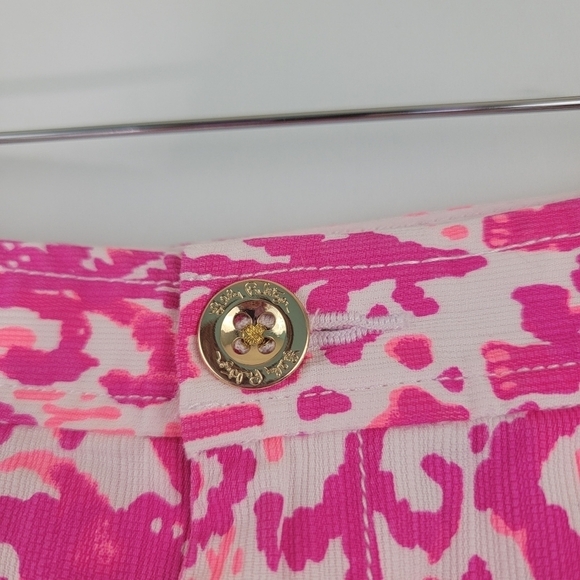 Lilly Pulitzer The Liana Short Magenta Tons Of Fun Barbiecore Sz 2 - Picture 6 of 12